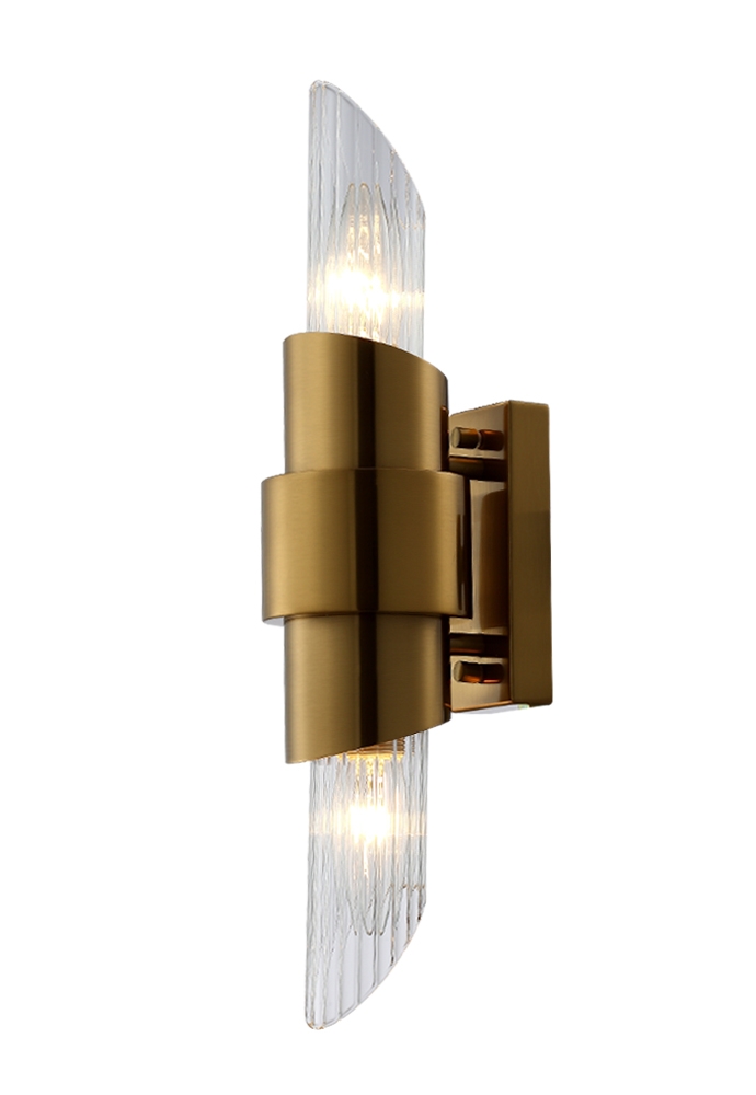 Crystal Lux JUSTO AP2 BRASS