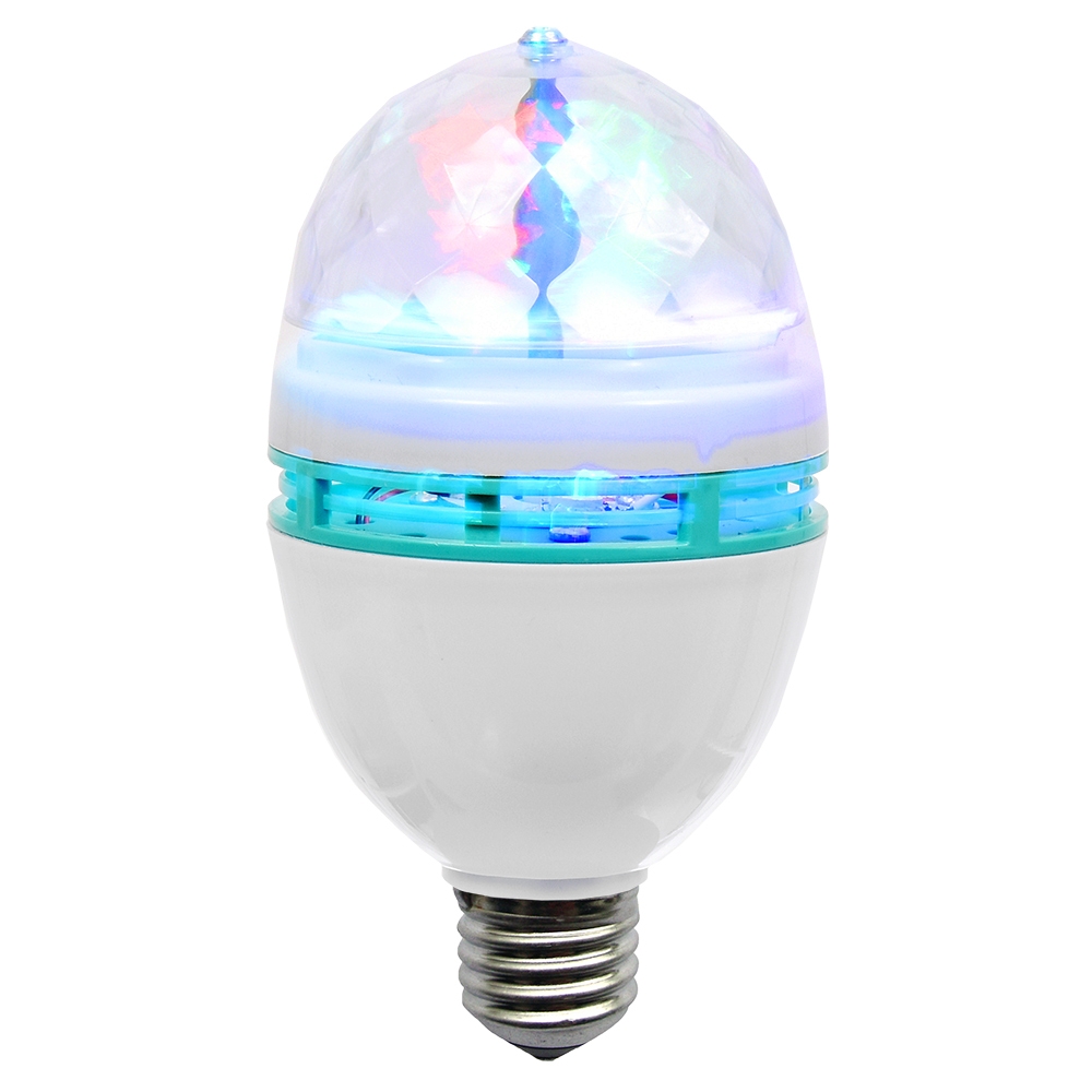 Лампа ''Диско'' светодиодная Е27 (RGB) IP20 Vegas 55099