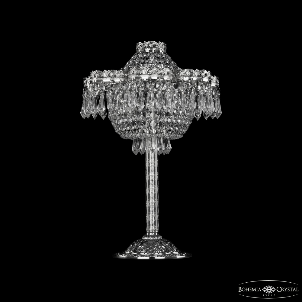 Настольная лампа Bohemia Ivele Crystal 19301L6/27JB Ni