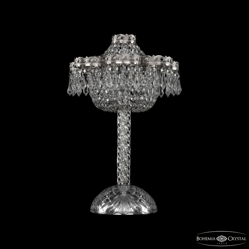 Настольная лампа Bohemia Ivele Crystal 19311L4/27JB Ni
