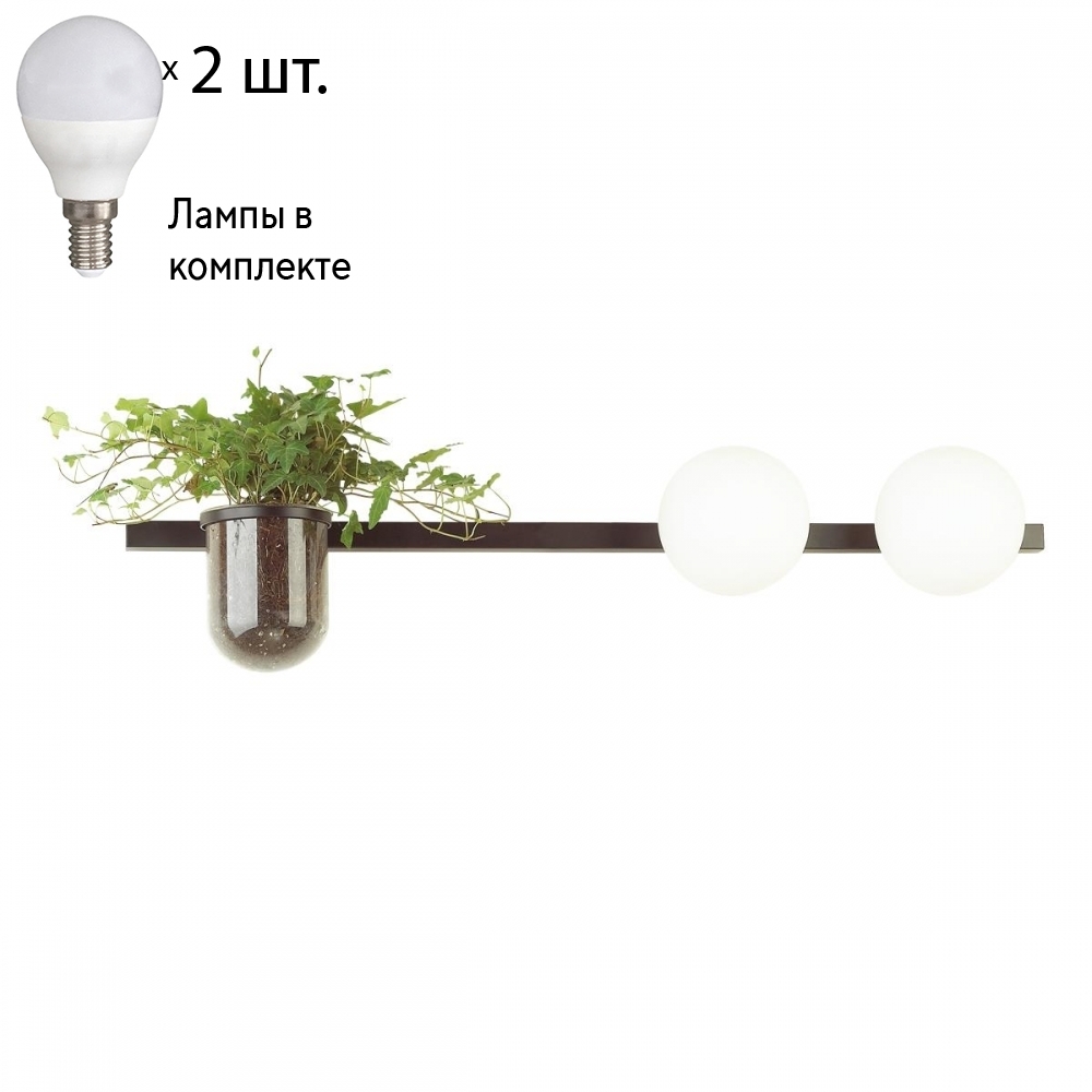    Odeon Light Flower 4681/2W+Lamps E14 P45